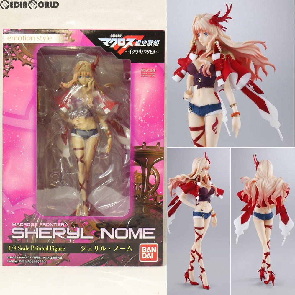 【中古即納】[FIG] emotion style(エモーションスタイル) シェリル・ノーム マクロスF(フロンティア) 1/8完成品 フィギュア バンダイ(20100227)