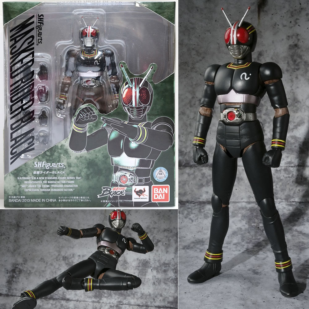 【新品即納】[FIG] (再販) S.H.Figuarts(フィギュアーツ) 仮面ライダーBLACK(ブラック) 完成品 フィギュア バンダイ(20160717)