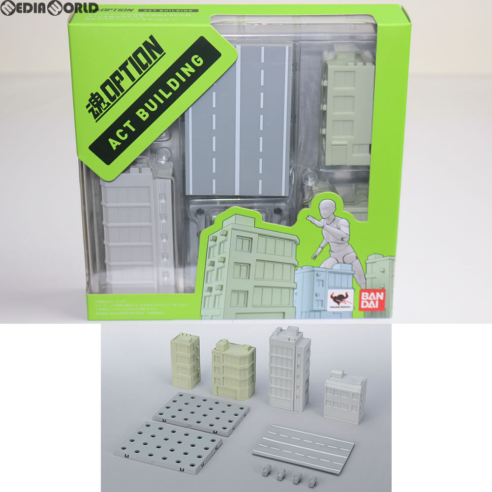 【新品即納】[FIG] 魂OPTION ACT BUILDING (タマシイオプション) フィギュア用アクセサリー バンダイ(20160724)