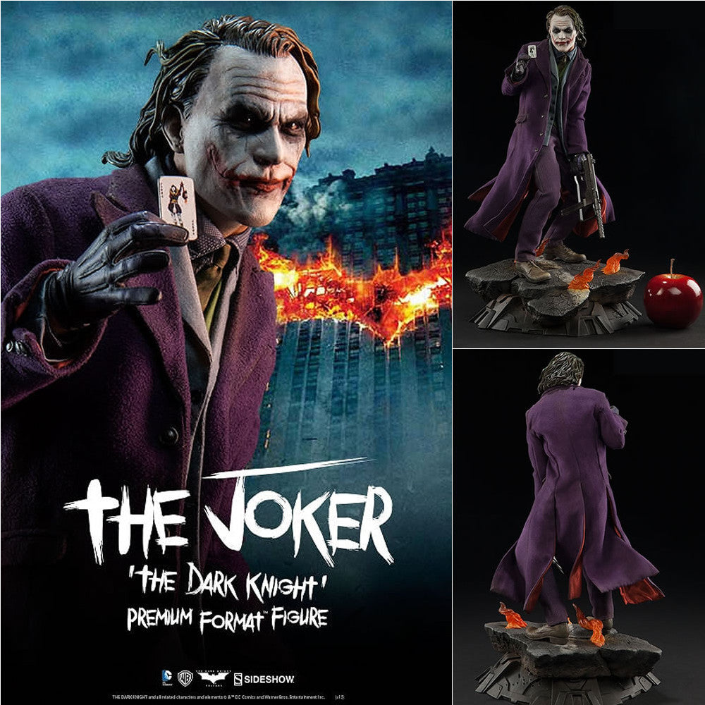 【新品即納】[FIG] プレミアム・フォーマット・フィギュア ジョーカー ダークナイト 完成品 フィギュア サイドショウ(20170425)