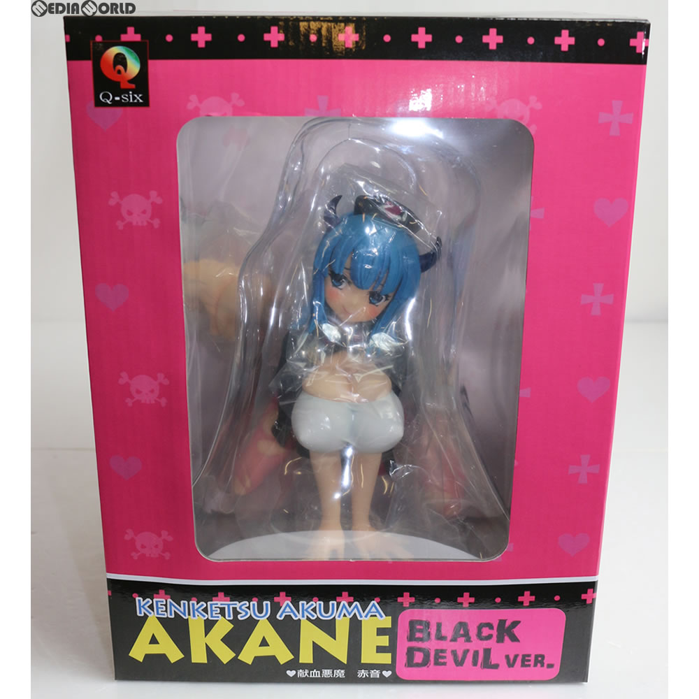 【新品即納】[FIG]献血悪魔 赤音(あかね) BlackDevil(ブラックデビル) ver. 1/5 完成品 フィギュア Q-six(キューシックス)(20161029)