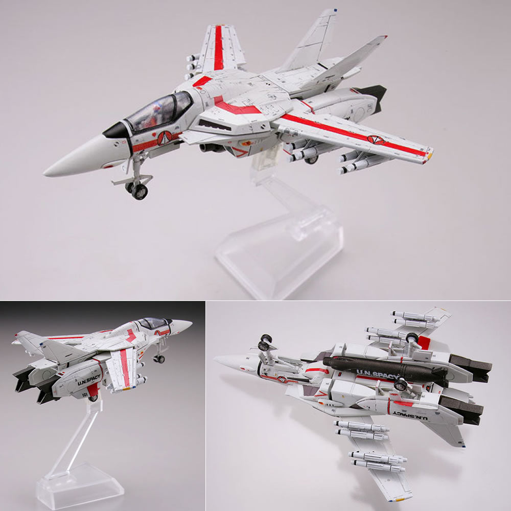 【新品即納】[PTM] マクロスモデラーズ×技MIX(ギミックス) 1/144 技MCR07 VF-1J ファイター 超時空要塞マクロス プラモデル トミーテック(20160730)