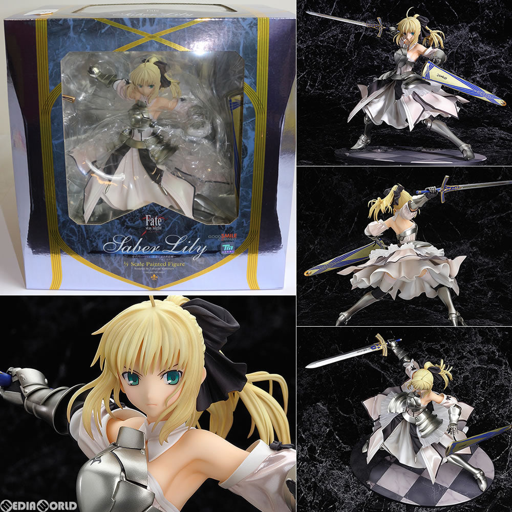 【中古即納】[FIG](再販)セイバー・リリィ ～全て遠き理想郷(アヴァロン)～ Fate/stay night(フェイト/ステイナイト) 1/7 完成品 フィギュア グッドスマイルカンパニー(20161209)