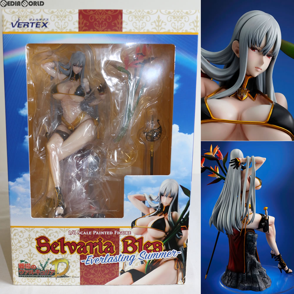 【中古即納】[FIG] セルベリア・ブレス -Everlasting Summer- 戦場のヴァルキュリア DUEL 1/6 完成品 フィギュア ヴェルテクス(20160730)