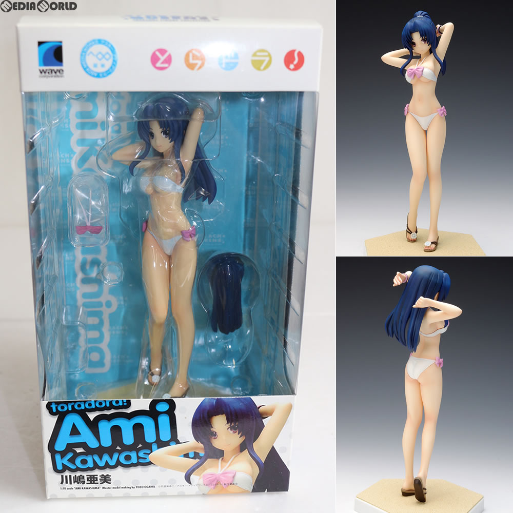 【中古即納】[FIG] BEACH QUEENS(ビーチクイーンズ) 川嶋 亜美(かわしまあみ) とらドラ! 1/10 完成品 フィギュア WAVE(ウェーブ) (20101130)