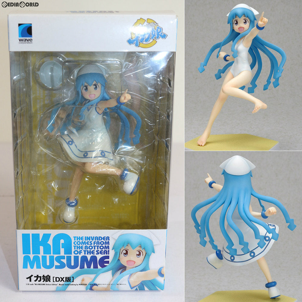 【中古即納】[FIG] BEACH QUEENS(ビーチクイーンズ) イカ娘 DX版 侵略!イカ娘 1/10 完成品 フィギュア WAVE(ウェーブ) (20100630)