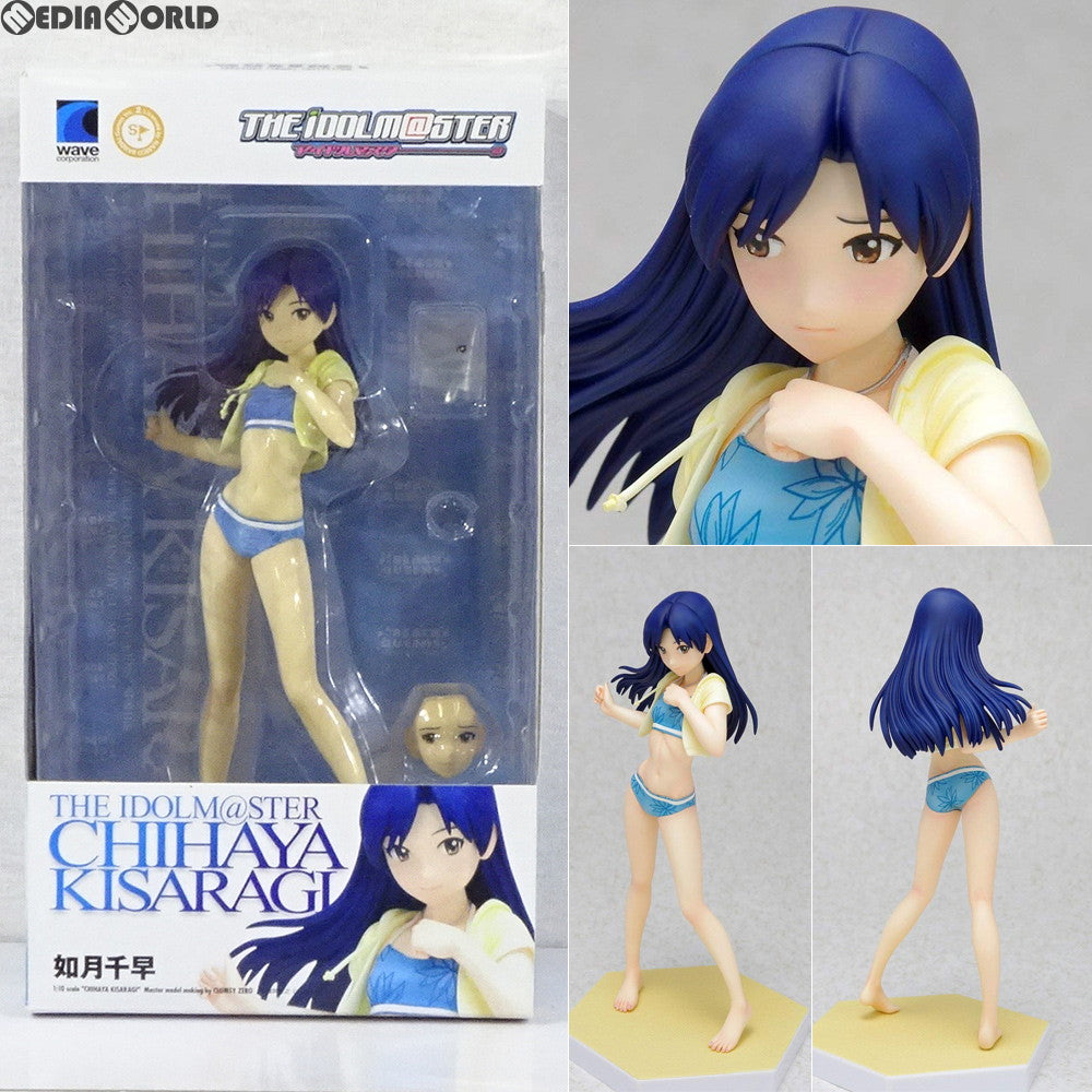 【中古即納】[FIG] BEACH QUEENS(ビーチクイーンズ) 如月千早(きさらぎちはや) アイドルマスター(THE IDOLM@STER) 1/10 完成品 フィギュア ウェーブ(WAVE) (20111122)
