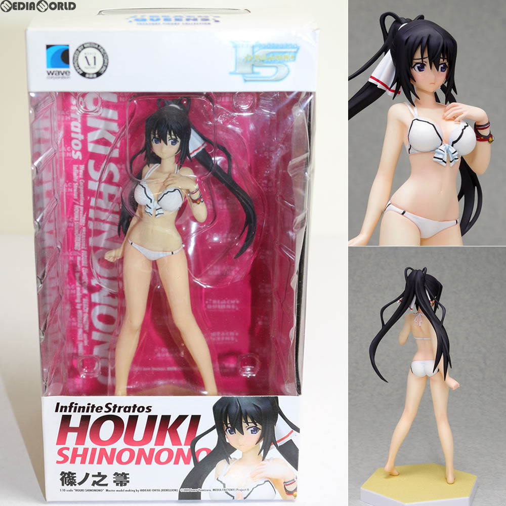 【中古即納】[FIG] BEACH QUEENS(ビーチクイーンズ) 篠ノ之箒(しのののほうき) IS インフィニット・ストラトス 1/10 完成品 フィギュア(NF-172) ウェーブ(WAVE) (20120428)