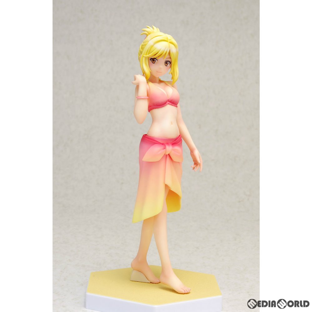 【中古即納】[FIG] BEACH QUEENS(ビーチクイーンズ) 水越紗季(みずこしさき) 夏色キセキ 1/10 完成品 フィギュア(NF-170) ウェーブ(WAVE) (20130526)