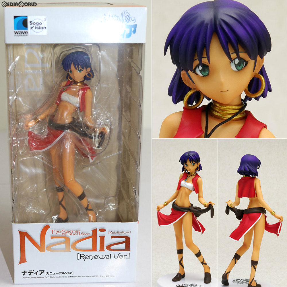 【中古即納】[FIG] トレジャーフィギュアコレクション ナディア リニューアルVer. ふしぎの海のナディア 1/10 完成品 フィギュア(NF-237) WAVE(ウェーブ) (20130630)