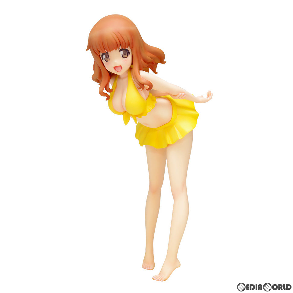 【中古即納】[FIG] BEACH QUEENS(ビーチクイーンズ) 武部沙織(たけべさおり) ガールズ&パンツァー 1/10 完成品 フィギュア ウェーブ(WAVE) (20130827)