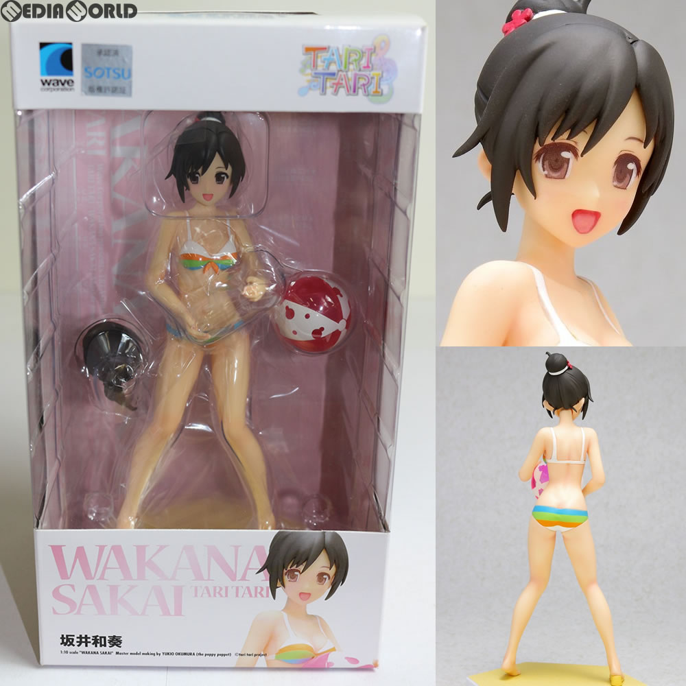 【中古即納】[FIG] BEACH QUEENS(ビーチクイーンズ) 坂井和奏(さかいわかな) TARI TARI(タリタリ) 1/10 完成品 フィギュア ウェーブ(WAVE) (20130918)