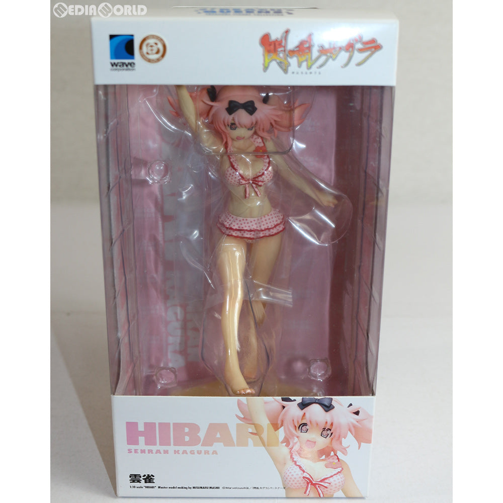 【中古即納】[FIG] BEACH QUEENS(ビーチクイーンズ) 雲雀(ひばり) 閃乱カグラ 1/10 完成品フィギュア ウェーブ(WAVE) (20131129)