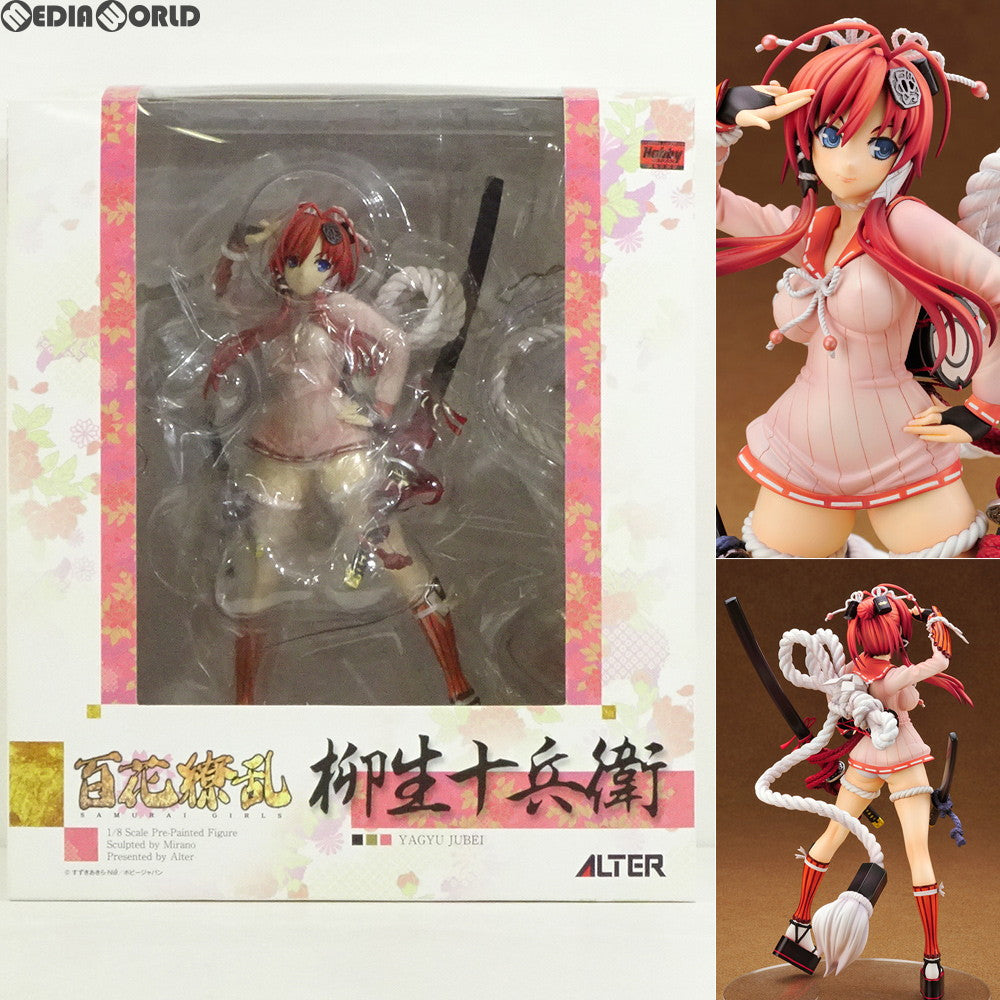 【中古即納】[FIG]柳生十兵衛(やぎゅうじゅうべい) 百花繚乱 1/8 完成品 フィギュア アルター(20091031)