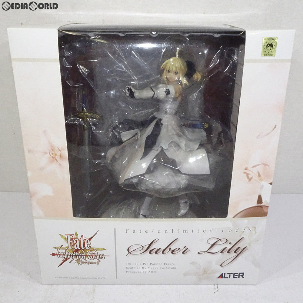 【中古即納】[FIG]セイバー・リリィ Fate/unlimited codes(フェイト/アンリミテッドコード) 1/8 完成品 フィギュア アルター(20100327)