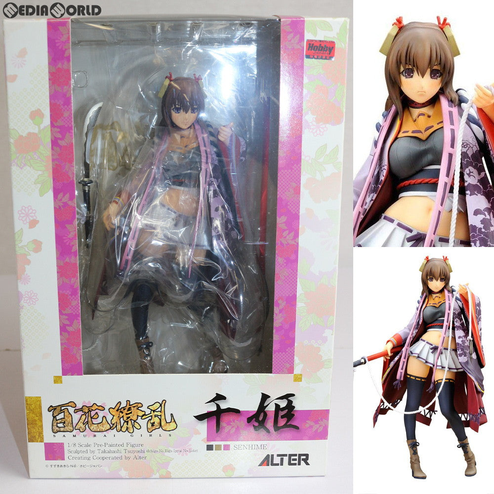 【中古即納】[FIG]千姫(せんひめ) 百花繚乱 1/8 完成品 フィギュア アルター(20100709)