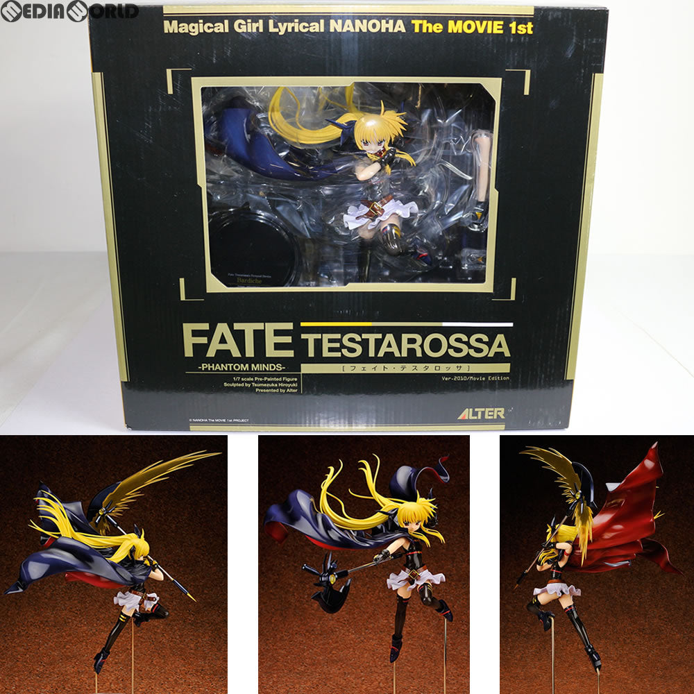 【中古即納】[FIG]フェイト・テスタロッサ -PHANTOM MINDS- 魔法少女リリカルなのは The MOVIE 1st 1/7 完成品 フィギュア アルター(20110126)