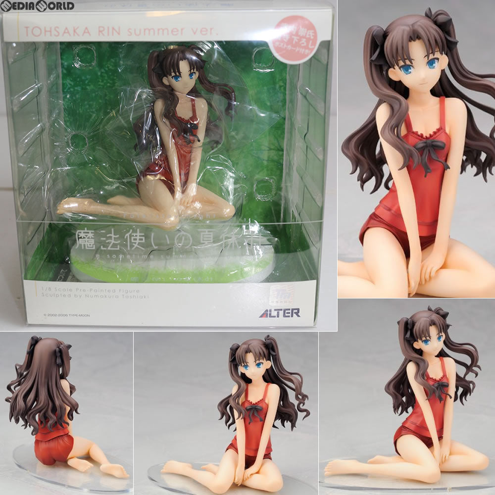 【中古即納】[FIG]遠坂凛(とおさかりん) Summer Ver. Fate/stay night(フェイト/ステイナイト) 1/8 完成品 フィギュア アルター(20110721)