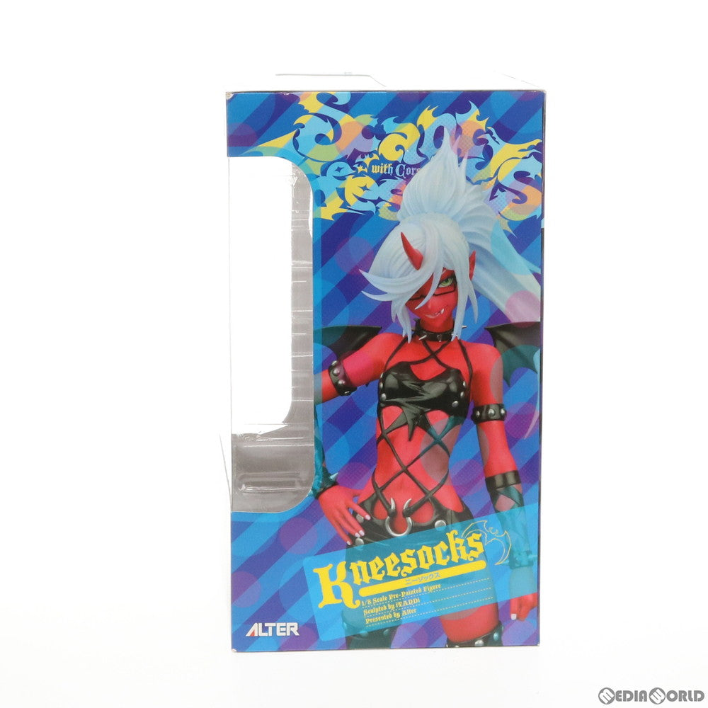 【中古即納】[FIG]ニーソックス Panty & Stocking with Garterbelt(パンティ アンド ストッキング ウィズ ガーターベルト) 1/8 完成品 フィギュア アルター(20120906)