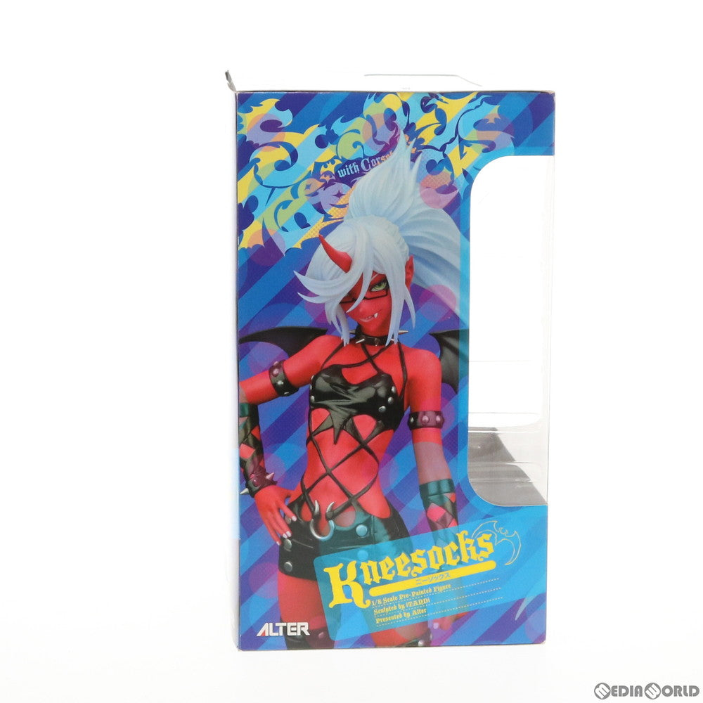 【中古即納】[FIG]ニーソックス Panty & Stocking with Garterbelt(パンティ アンド ストッキング ウィズ ガーターベルト) 1/8 完成品 フィギュア アルター(20120906)