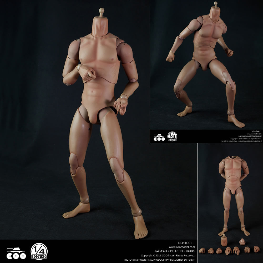 【新品即納】[FIG] 1/4 素体HD スキンカラー ドール(HD001) クーモデル(2016年7月-9月)