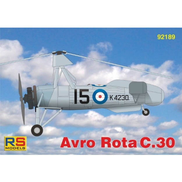 【新品即納】[PTM] 92189 1/72 アブロ ロータ/ シエルバ C.30 プラモデル RSモデル(20160625)