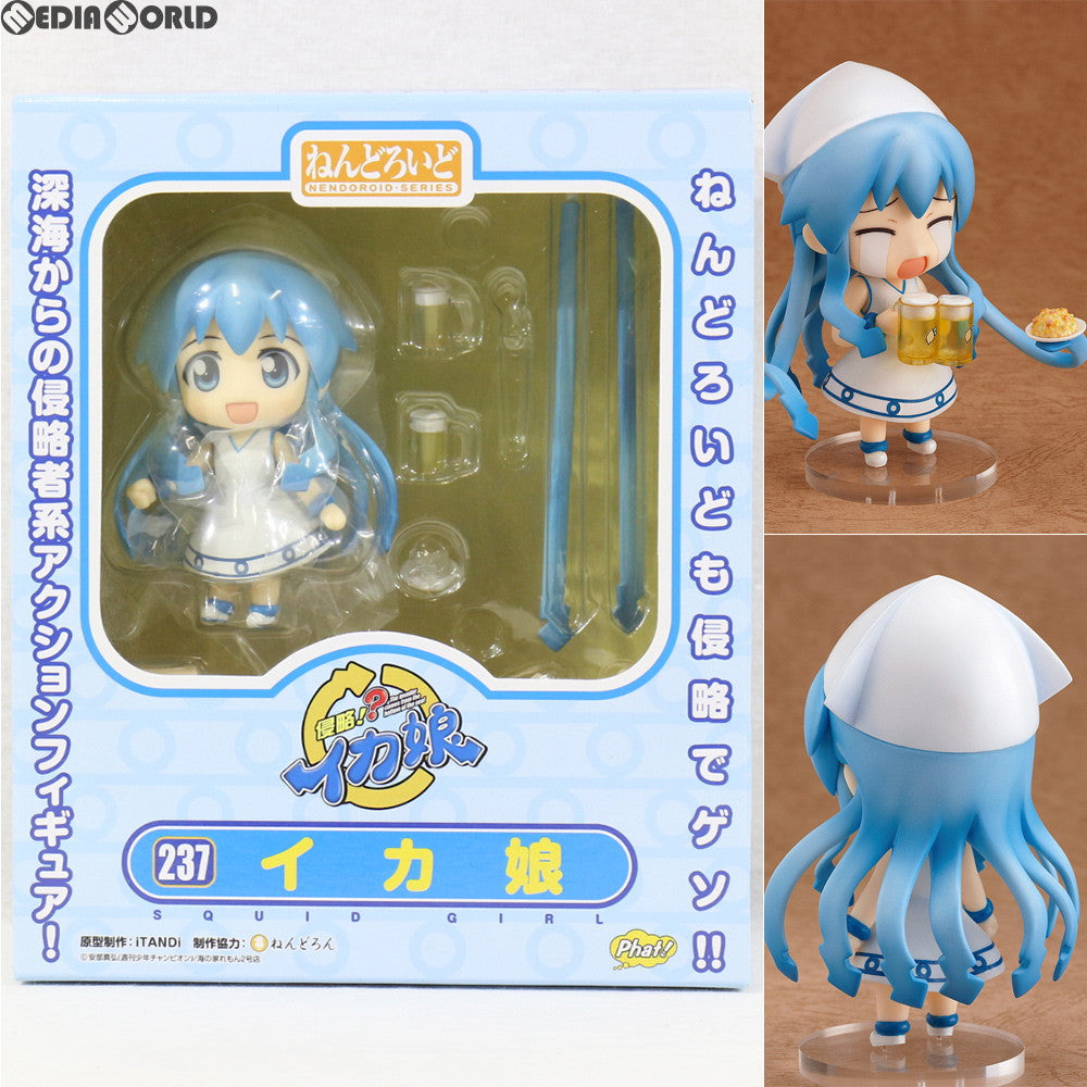 【中古即納】[FIG] ねんどろいど237 イカ娘 侵略!？イカ娘 完成品 フィギュア Phat!(ファットカンパニー) (20120801)