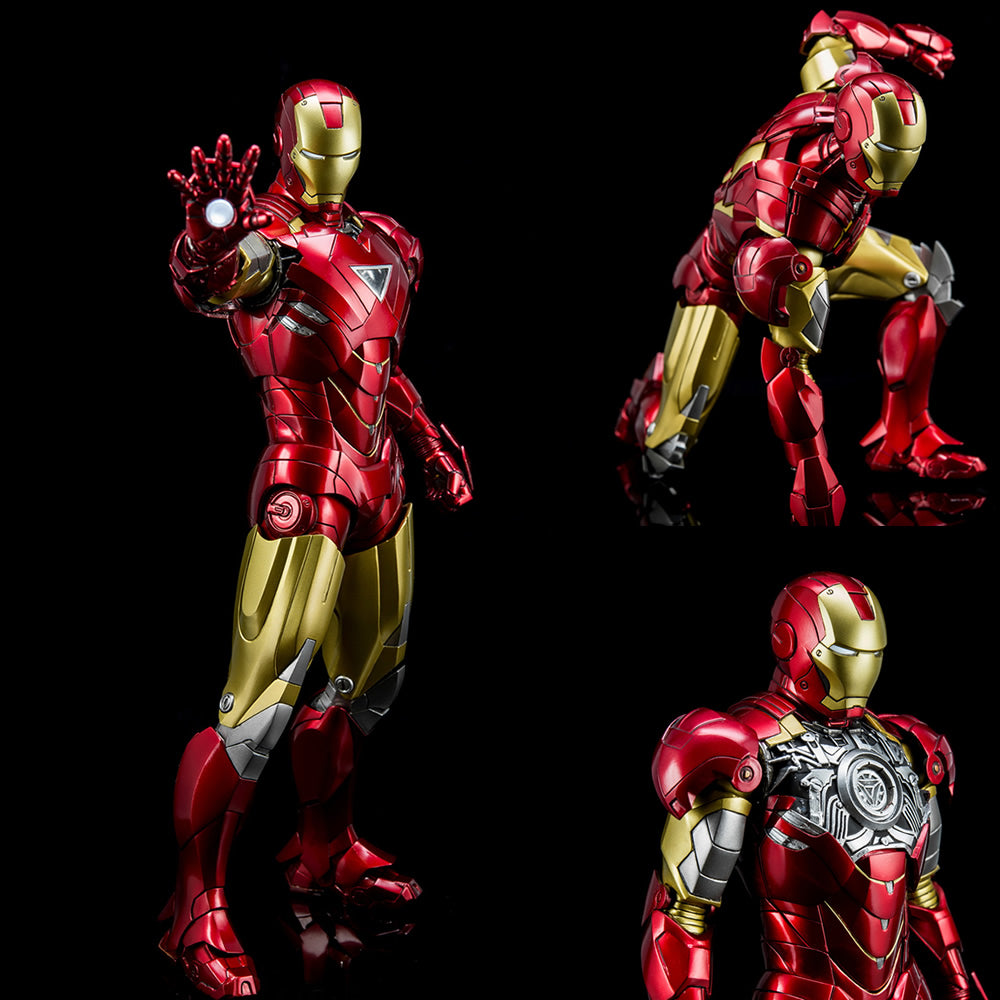 【新品即納】[FIG] ダイキャスト フィギュア シリーズ アベンジャーズ アイアンマン Mark6 1/9完成品 フィギュア(DFS021) キングアーツ(20180109)