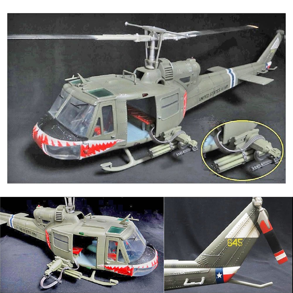 【新品即納】[PTM] 60028 1/18 US アーミー ガンシップ「第175攻撃ヘリコプター部隊」シャークマウス 完成品 メリットインターナショナル(20160625)