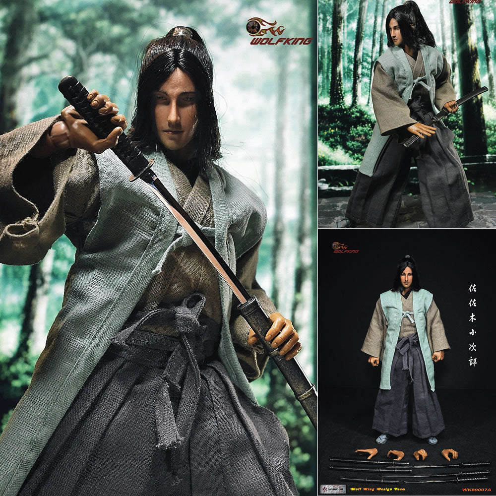 【新品即納】[FIG] フィギュア 佐々木小次郎 1/6完成品 ドール(WK89007A) ウルフキング(20160902)