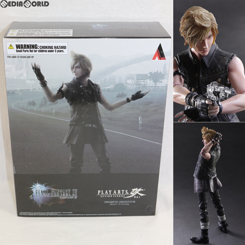 【中古即納】[FIG] FINAL FANTASY XV(ファイナルファンタジー15) PLAY ARTS改(プレイアーツ改) プロンプト 完成品 フィギュア スクウェア・エニックス(20160820)