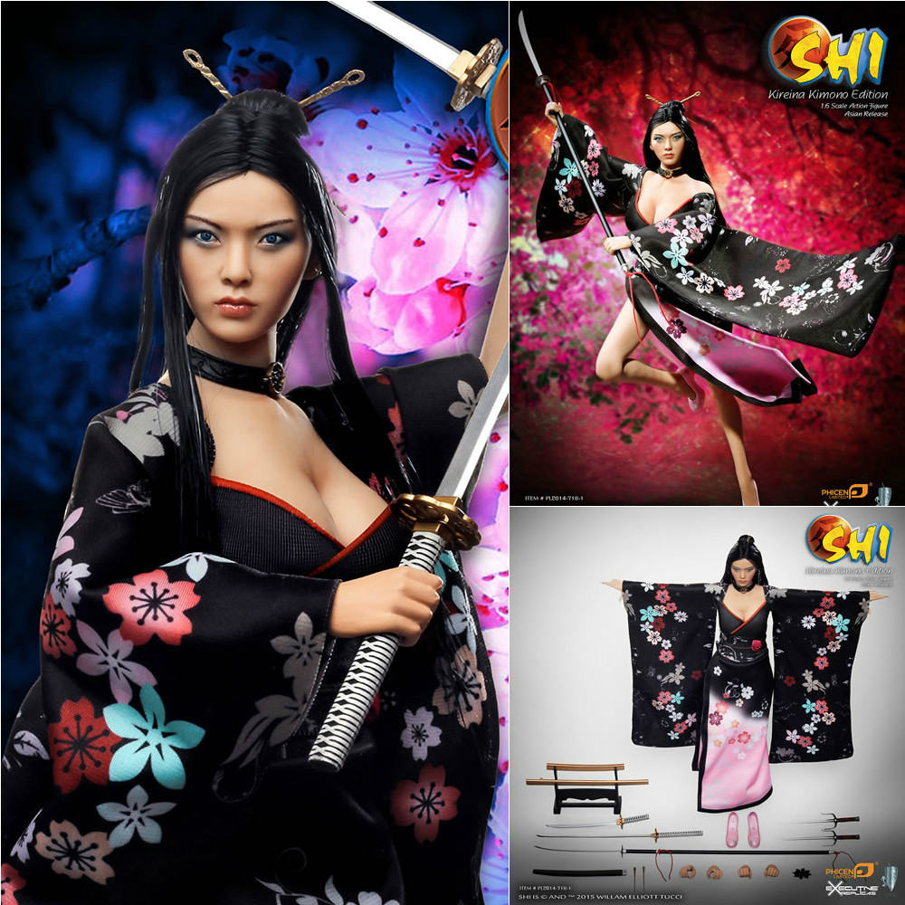 【新品即納】[FIG] SHI 死/ SHI 死 アクションフィギュア 着物 アジア ver 1/6完成品 ドール(PL2014-71B-1) エグゼクティブレプリカス(20160724)