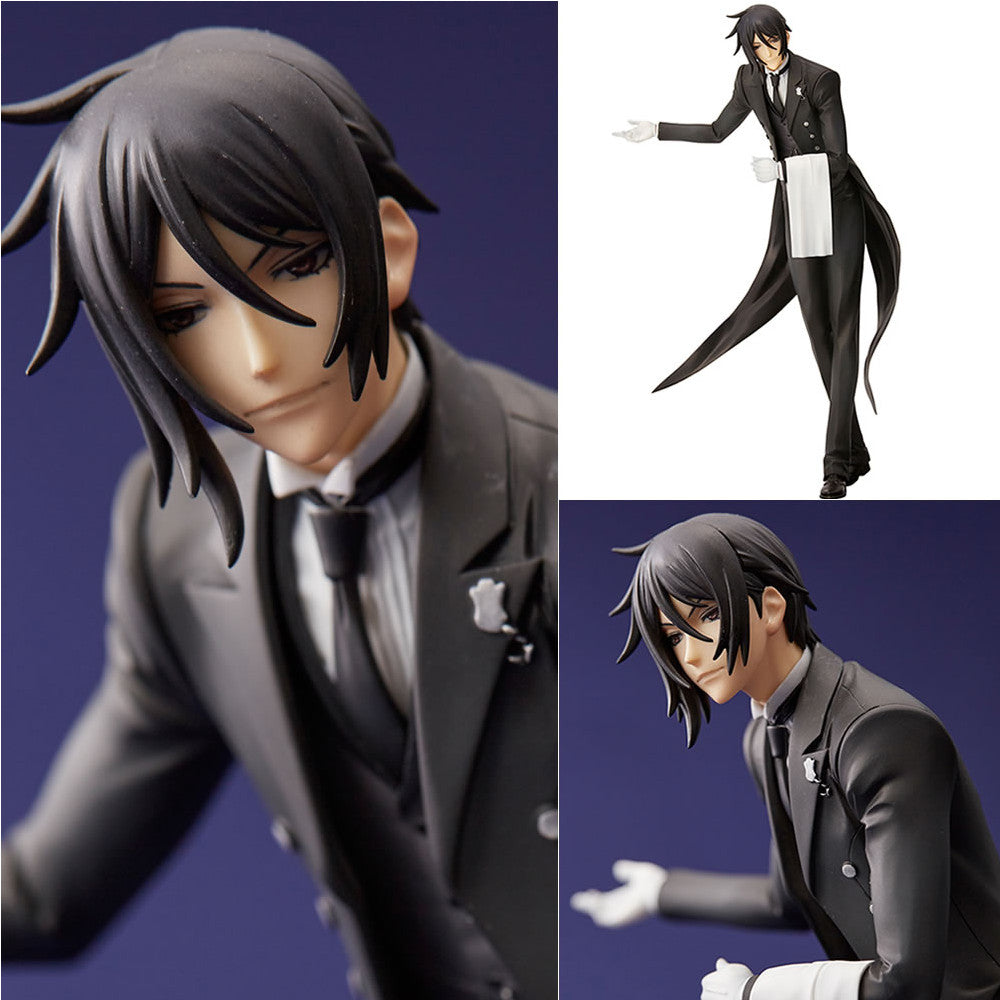 【新品即納】[FIG] mensHdge technical statue No.19 セバスチャン・ミカエリス 黒執事 Book of Circus 完成品 フィギュア ユニオンクリエイティブ(20160724)