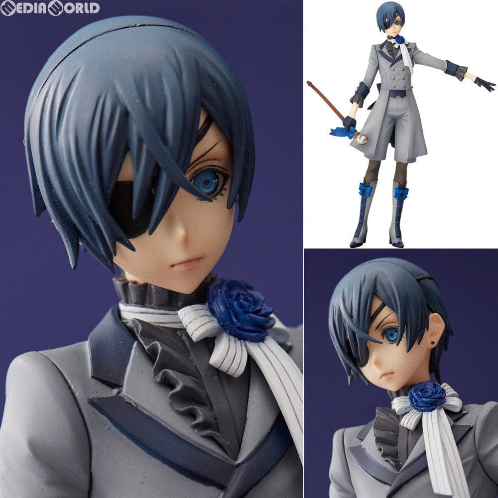【新品即納】[FIG] mensHdge technical statue No.20 シエル・ファントムハイヴ 黒執事 Book of Circus 完成品 フィギュア ユニオンクリエイティブ(20160724)