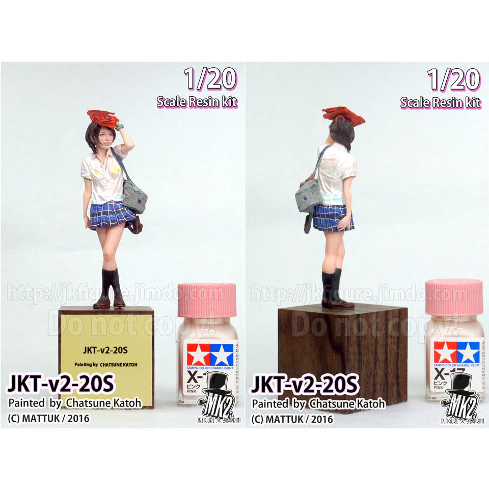 【新品即納】[FIG] JK FIGURE Series 002 JKT-v2-20S 1/20未塗装レジンキット フィギュア MK2.(エムケーツー) (20160430)