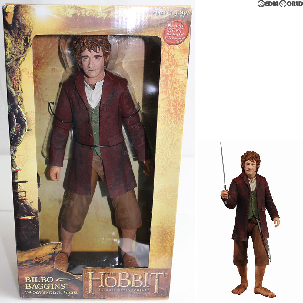 【中古即納】[FIG] ビルボ・バギンズ ホビット 思いがけない冒険 1/4 完成品 フィギュア ネカ(20130523)