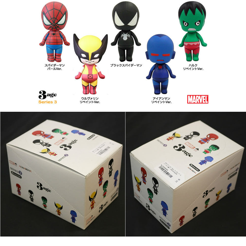 【中古即納】[BOX][FIG] マーベル 3age フィギュア シリーズ3 5種アソート 6体入りインナーBOX あすなろ舎(20130223)