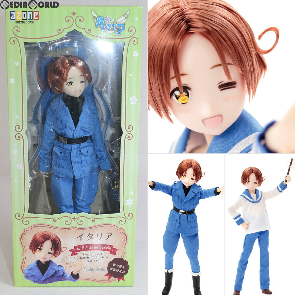 【中古即納】[FIG] アスタリスクコレクションシリーズ No.006 イタリア ヘタリア The World Twinkle(ザ ワールドティンクル) 完成品 ドール(ACS006-ITA) アゾン(20161204)