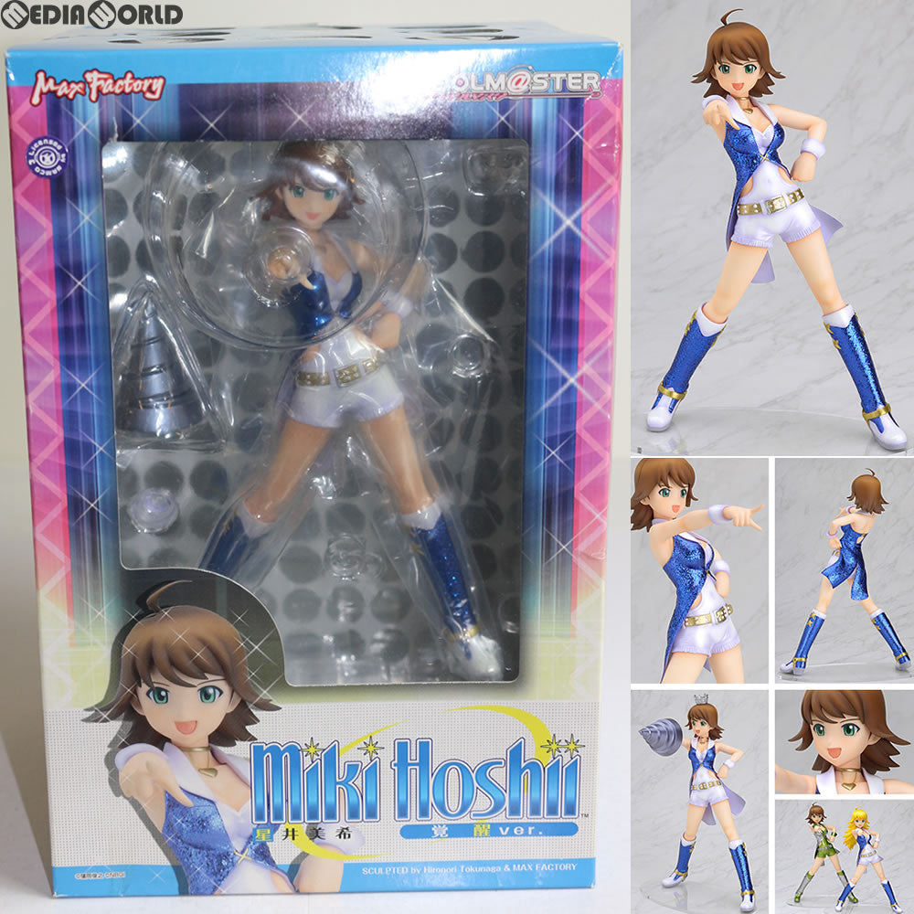 【中古即納】[FIG] 星井美希(ほしいみき) 覚醒ver. THE IDOLM@STER(アイドルマスター) 1/8 完成品 フィギュア マックスファクトリー(20080831)