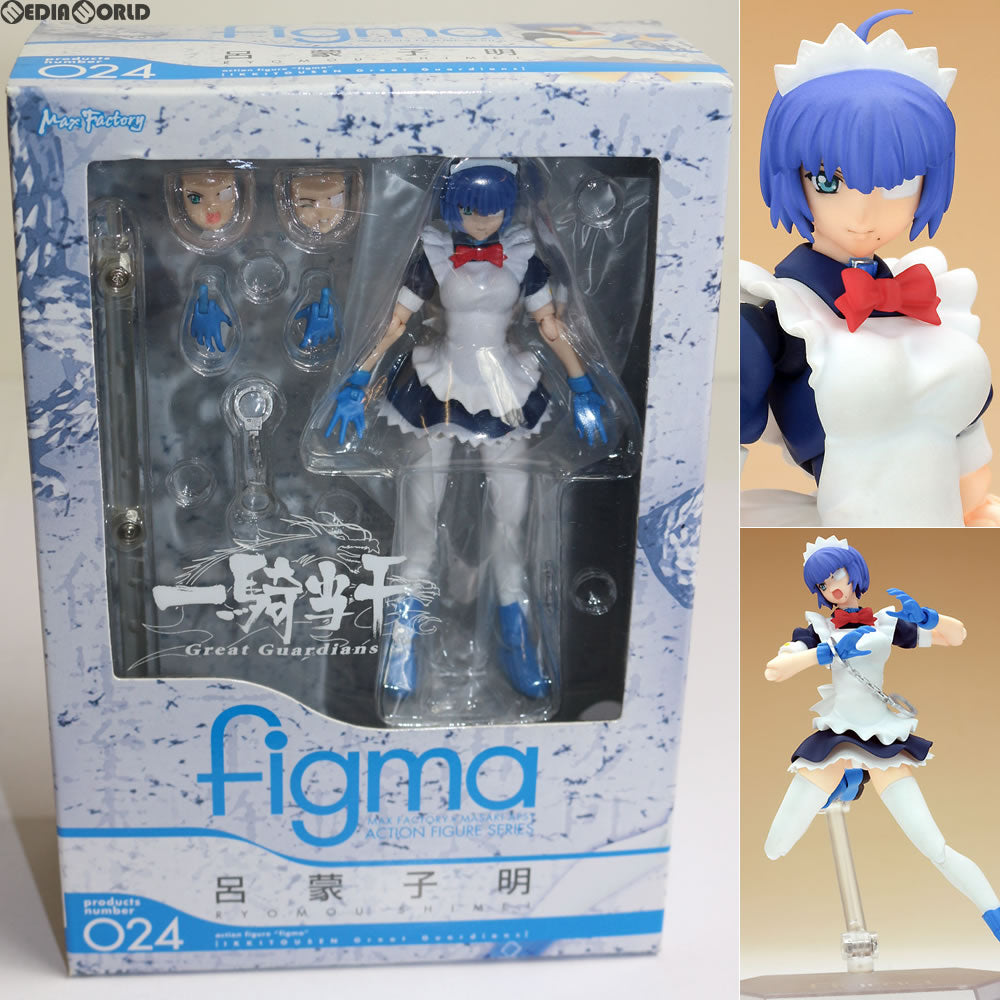 【中古即納】[FIG] figma(フィグマ) 024 呂蒙子明(りょもうしめい) 一騎当千 Great Guardians 完成品 フィギュア マックスファクトリー(20081231)