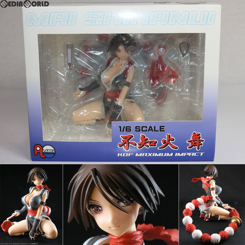 【中古即納】[FIG] 不知火舞(しらぬいまい) KOF MAXIMUM IMPACT(ケーオーエフ マキシマムインパクト) 1/6 完成品 フィギュア A-LABEL(20120914)