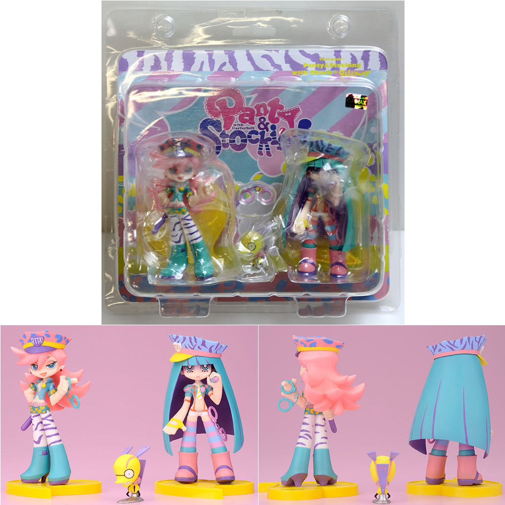 【中古即納】[FIG] Twin Pack+パンティ&ストッキングwith チャック+galaxxxy Panty&Stocking with Garterbelt フィギュア Phat!(ファット・カンパニー) (20120331)