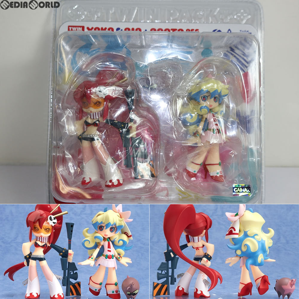 【中古即納】[FIG] Twin Pack+ ヨーコ&ニア+ブータ PSGアレンジ ver. 天元突破グレンラガン 完成品 フィギュア Phat!(ファット・カンパニー) (20130930)