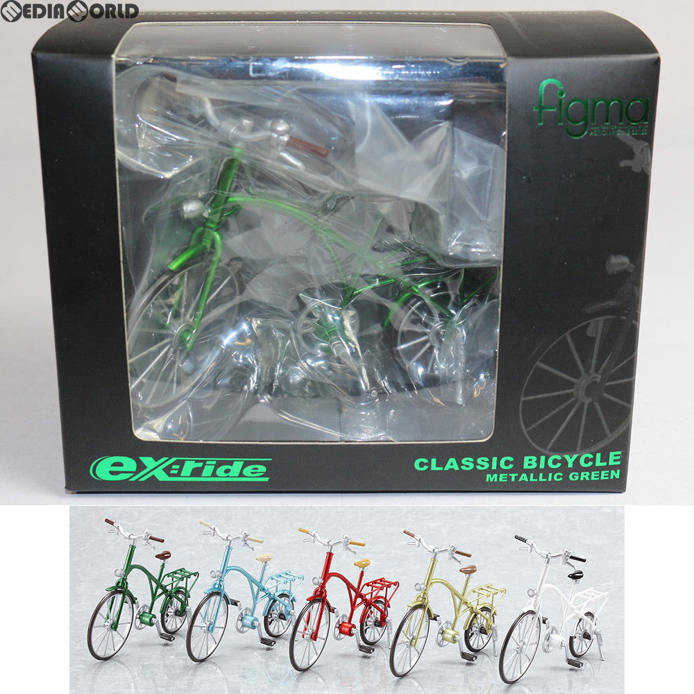 【中古即納】[FIG] ex:ride ride.002 クラシック自転車 メタリックグリーン ex:ride 完成品 フィギュア FREEing(フリーイング) (20100131)