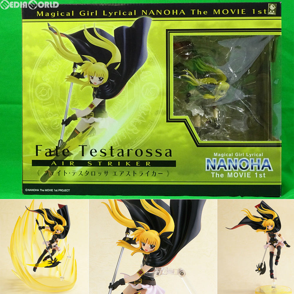 【中古即納】[FIG] フェイト・テスタロッサ エアストライカー 魔法少女リリカルなのは The MOVIE 1st 1/12 完成品 フィギュア FREEing(フリーイング) (20110228)