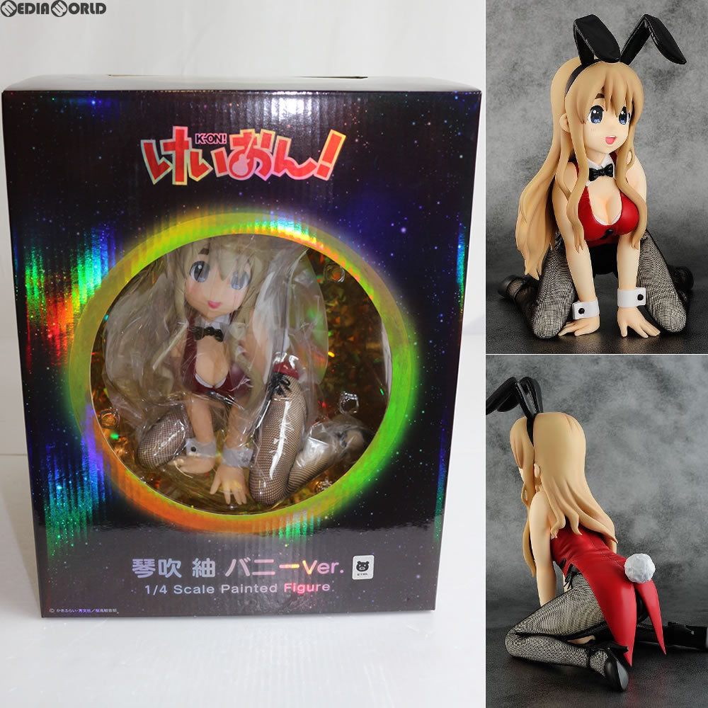 【中古即納】[FIG] 琴吹紬(ことぶきつむぎ) バニーVer. けいおん! 1/4 完成品 フィギュア FREEing(フリーイング) (20110731)