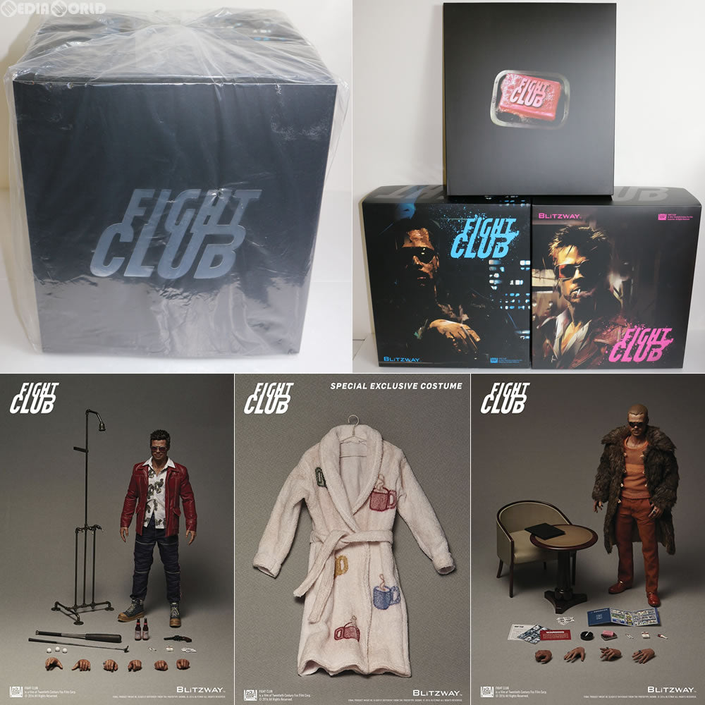 【中古即納】[FIG] コレクティブルフィギュア ブラッド・ピット as タイラー・ダーデン スペシャルパック ファイト・クラブ 1/6 ドール(BW-FC00325) ブリッツウェイ(20160724)