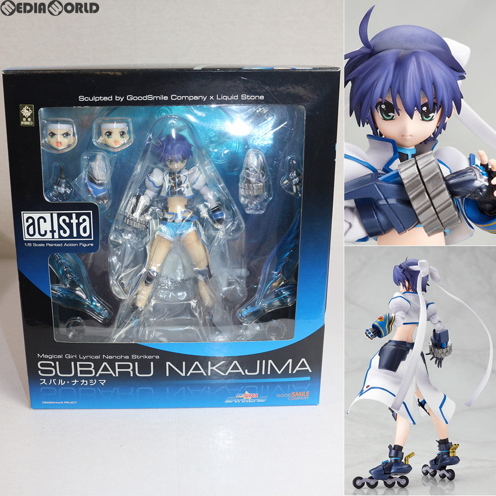 【中古即納】[FIG]actsta(アクスタ) スバル・ナカジマ 魔法少女リリカルなのはStrikerS(ストライカーズ) 1/8 完成品 可動フィギュア グッドスマイルカンパニー(20091130)