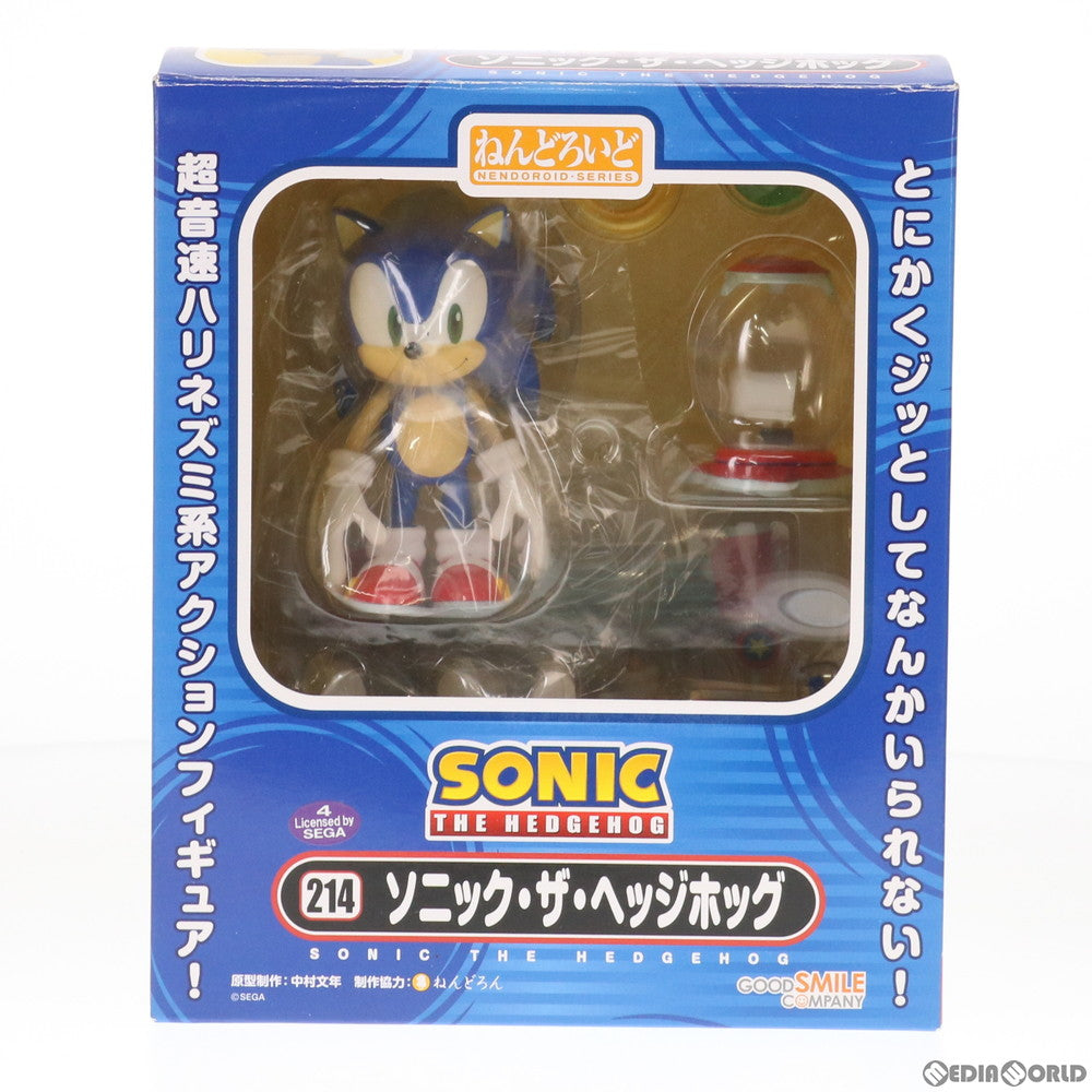 【中古即納】[FIG]ねんどろいど 214 ソニック・ザ・ヘッジホッグ 完成品 可動フィギュア グッドスマイルカンパニー(20120430)