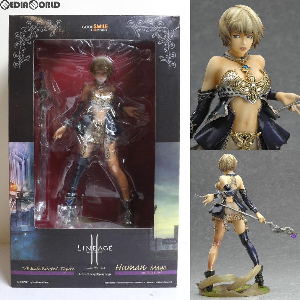 【中古即納】[FIG]ヒューマン メイジ リネージュ2(Lineage II) 1/8 完成品 フィギュア グッドスマイルカンパニー(20081130)